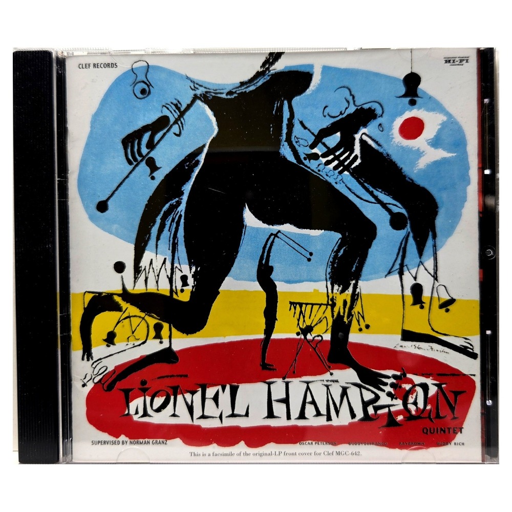 Lionel Hampton Quintet CD Verve Jazz Oscar Peterson Buddy Rich D142968 Excellent
